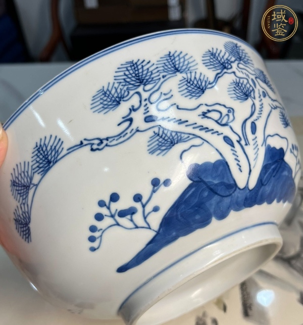 古玩陶瓷青花碗真品鑒賞圖