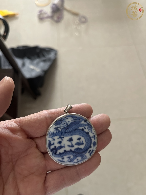 古玩陶瓷龍紋青花飾品真品鑒賞圖