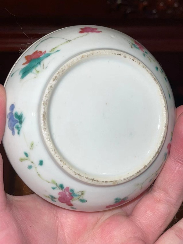 古玩陶瓷清晚期粉彩鶴鹿紋印盒拍賣,當前價格6666元