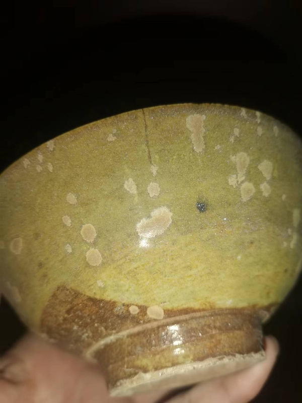 古玩陶瓷吉州窯窯變斑紋剔花茶盞拍賣,當前價格7600元