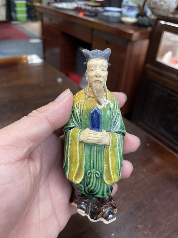 古玩陶瓷人物塑像拍賣,當(dāng)前價(jià)格1680元
