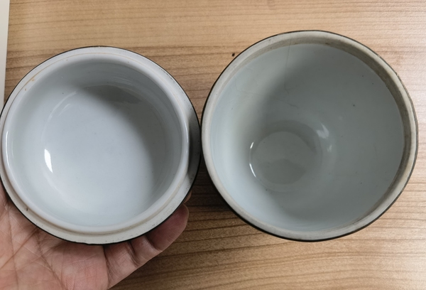 古玩陶瓷荷塘清趣圖青花蓋缸拍賣(mài),當(dāng)前價(jià)格980元