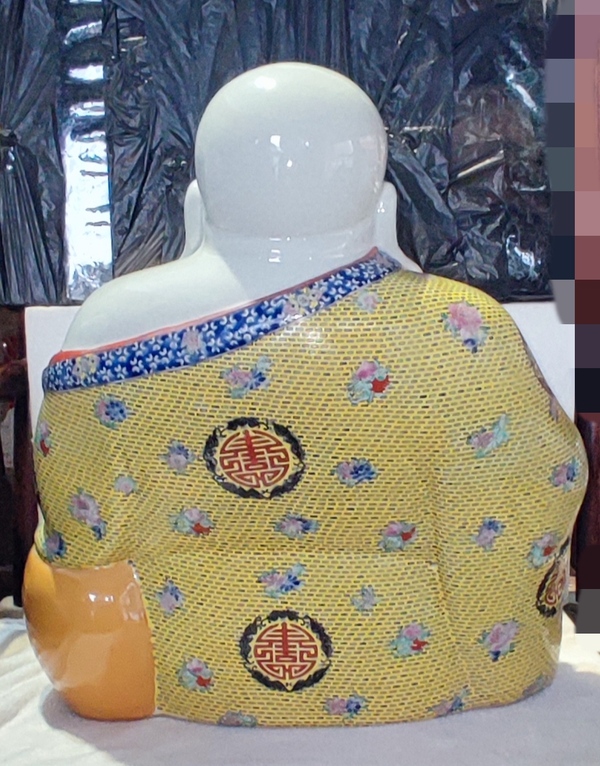 古玩陶瓷創(chuàng)匯時(shí)期福建會(huì)館粉彩彌勒佛坐像拍賣,當(dāng)前價(jià)格5678元