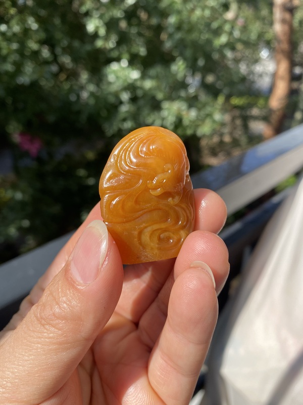 古玩雜項(xiàng)壽山田黃石拍賣(mài),當(dāng)前價(jià)格1200元