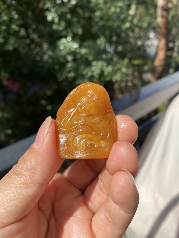 古玩雜項(xiàng)壽山田黃石拍賣(mài),當(dāng)前價(jià)格1200元