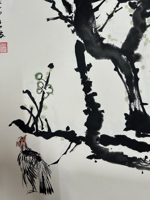 古玩字畫段洪波《花鳥》拍賣,當前價格358元