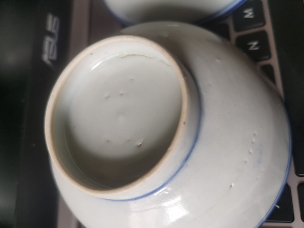 古玩陶瓷青花線條紋茶碗拍賣(mài),當(dāng)前價(jià)格999元