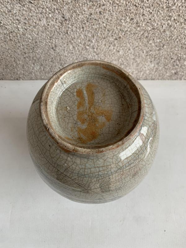 古玩陶瓷青花花卉紋四系罐拍賣,當(dāng)前價(jià)格580元