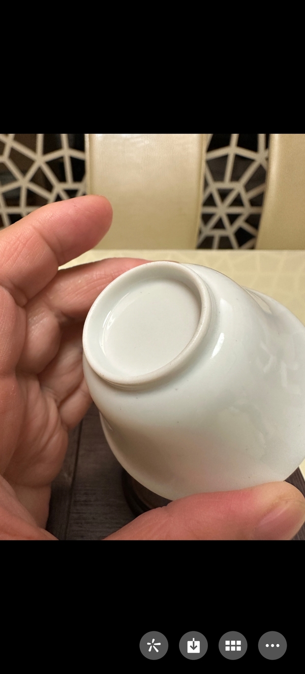 古玩陶瓷白釉杯拍賣,當前價格1980元