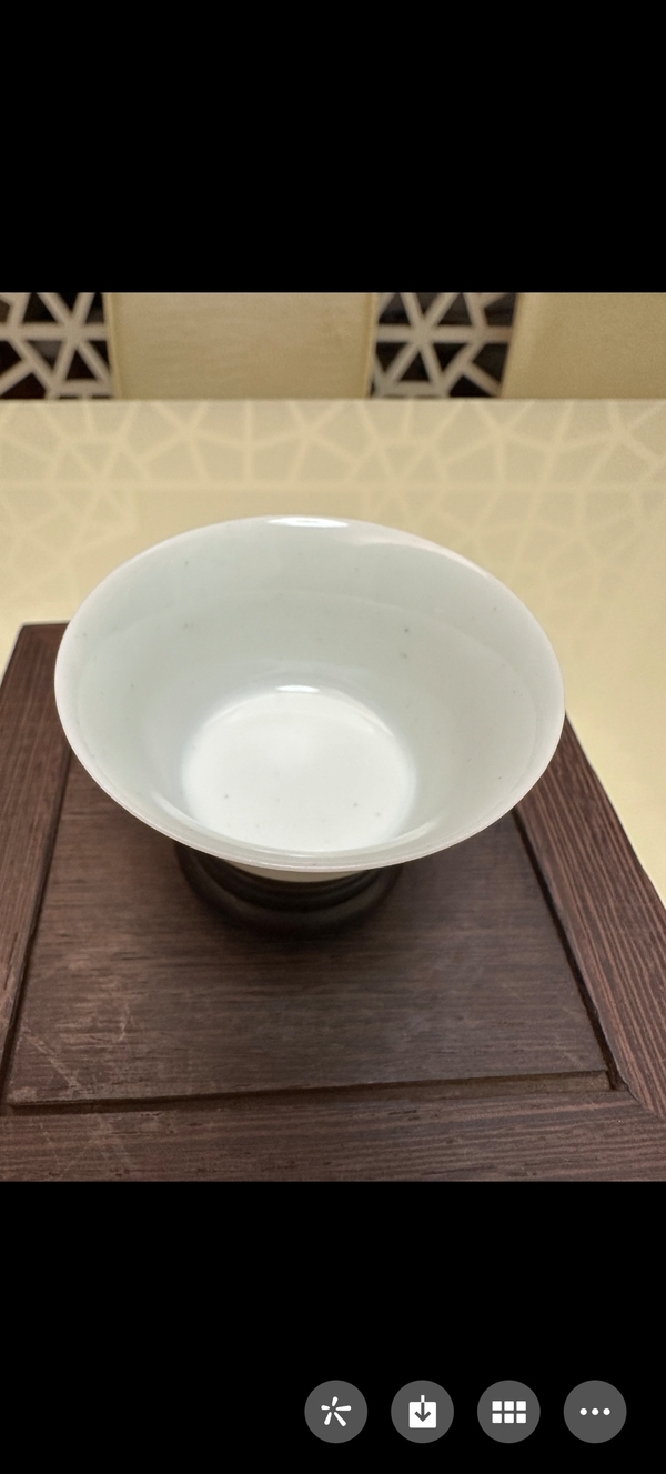 古玩陶瓷白釉杯拍賣,當前價格1980元