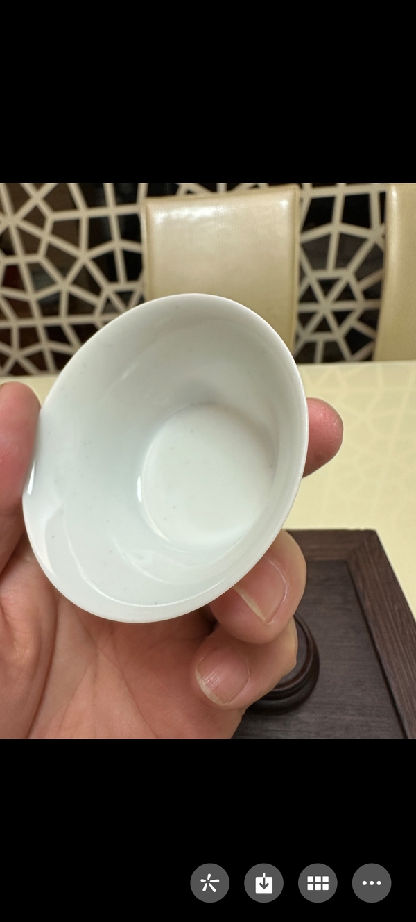 古玩陶瓷白釉杯拍賣,當前價格1980元