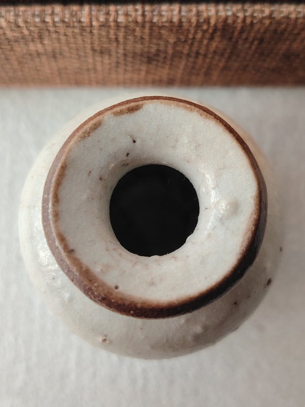 古玩陶瓷哥釉小水盂拍賣,當前價格199元