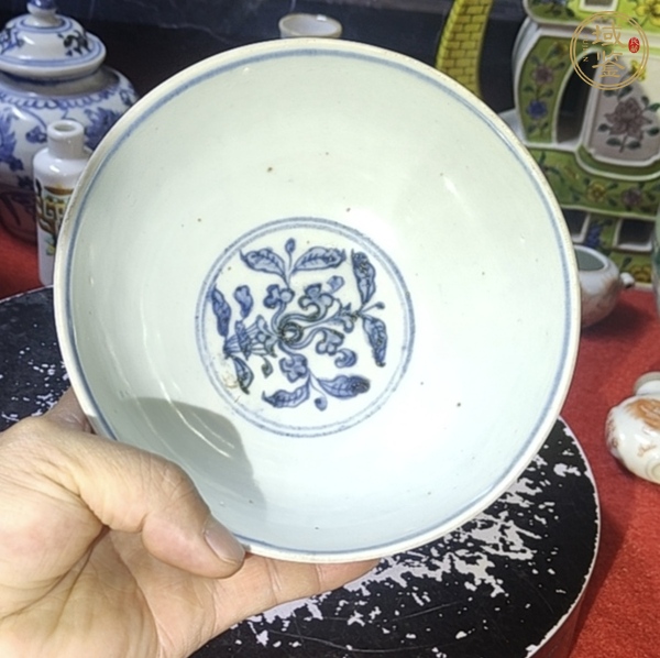 古玩陶瓷成化青花碗真品鑒賞圖