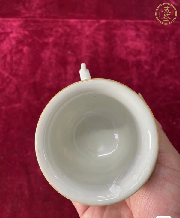 古玩陶瓷洪福齊天執(zhí)杯真品鑒賞圖