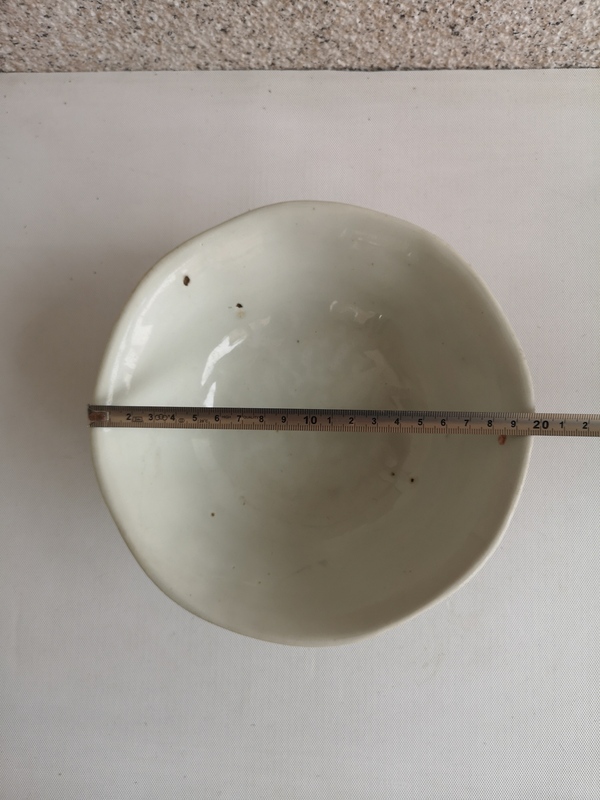 古玩陶瓷粉彩花卉紋葵口碗拍賣,當前價格260元