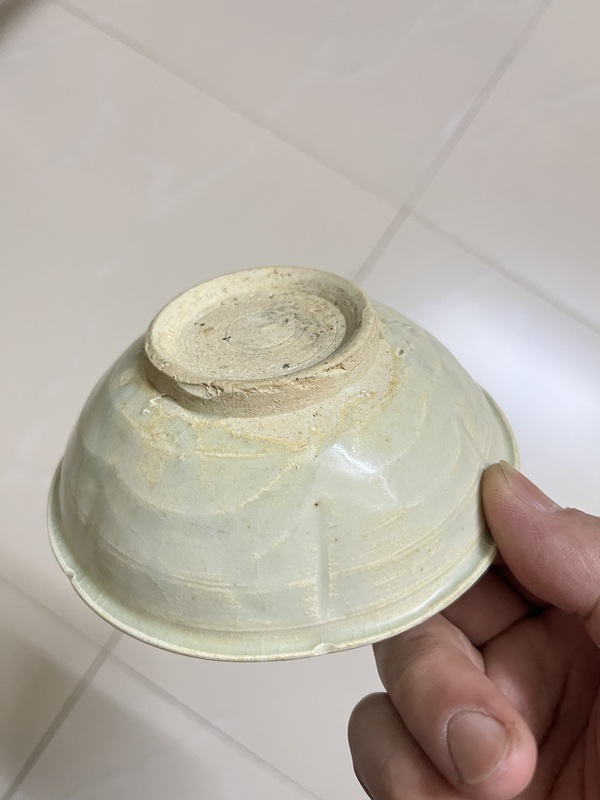 古玩陶瓷南宋~影青花口盞拍賣,當前價格2200元