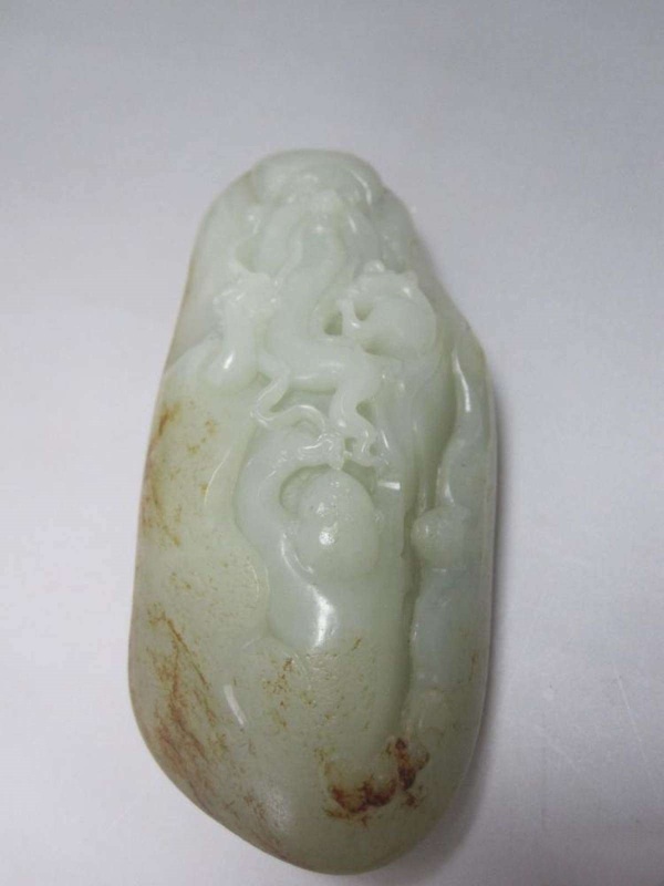 古玩玉器和田玉壽星拍賣,當(dāng)前價格8988元