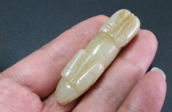 古玩玉器和田玉豬把件拍賣,當前價格480元
