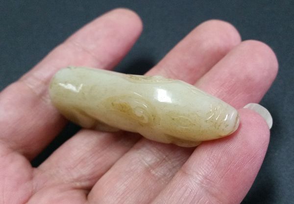 古玩玉器和田玉豬把件拍賣,當前價格480元