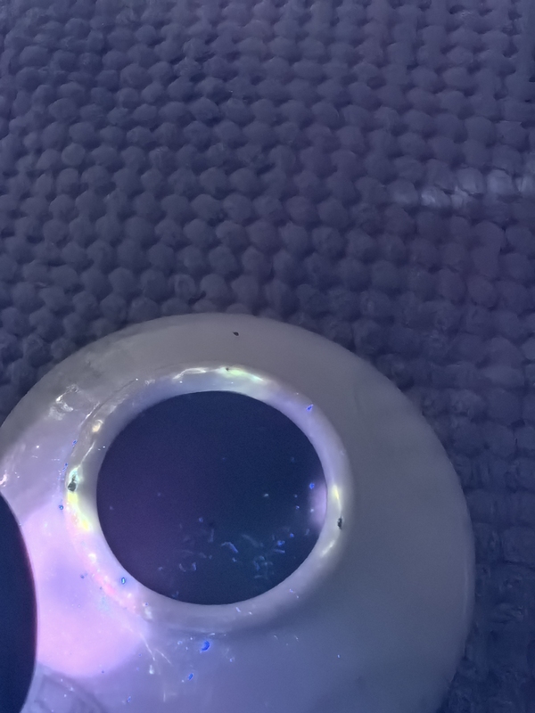 古玩陶瓷清中晚期白釉暗刻皮球花紋水盂拍賣,當前價格4860元