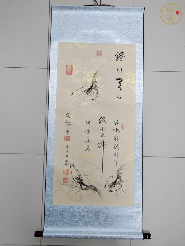 古玩字畫龍行天下真品鑒賞圖