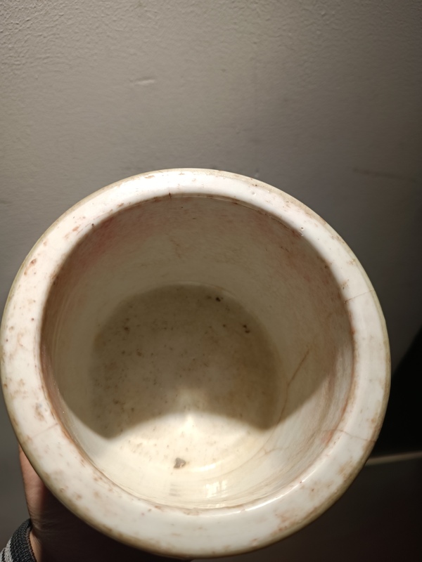 古玩陶瓷清中期豇豆紅釉筒式香爐拍賣,當(dāng)前價格4000元