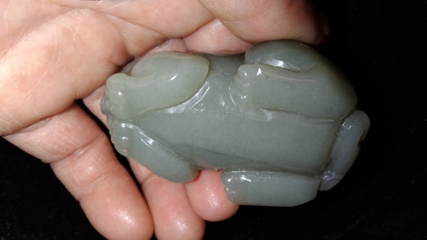古玩玉器玉熊拍賣,當(dāng)前價(jià)格599元