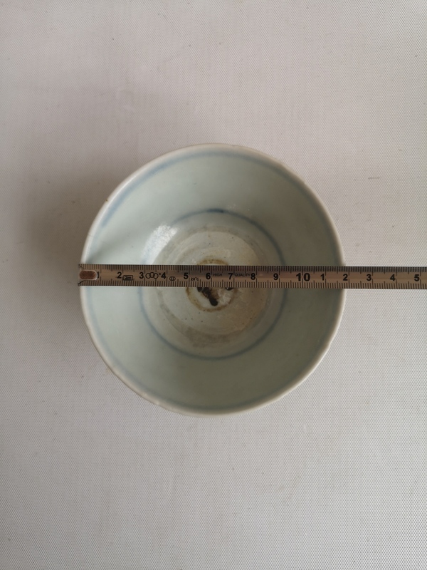 古玩陶瓷青花云氣紋茶碗拍賣,當前價格398元