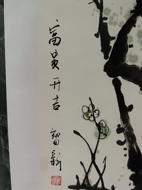 古玩字畫范智新《富貴千吉》拍賣，當(dāng)前價格355元