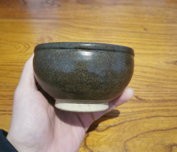 古玩陶瓷金元茶葉末釉深腹缽式盞拍賣,當前價格3500元