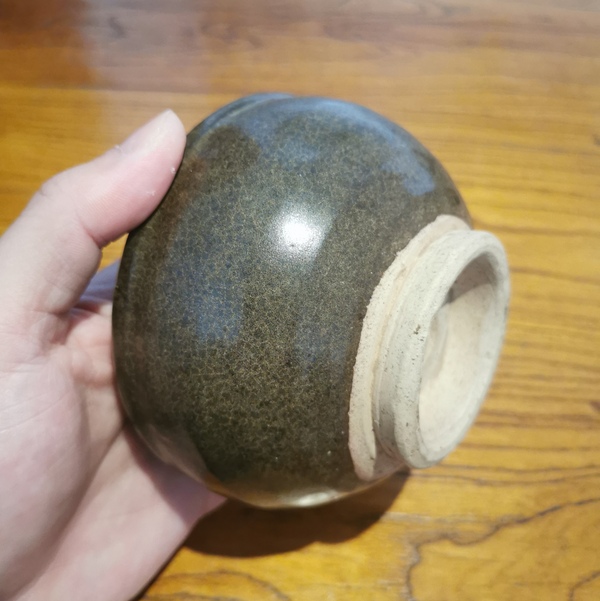 古玩陶瓷金元茶葉末釉深腹缽式盞拍賣,當前價格3500元