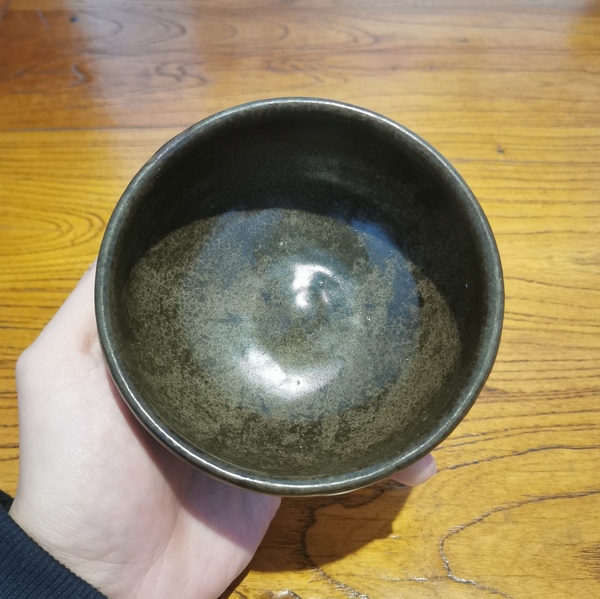 古玩陶瓷金元茶葉末釉深腹缽式盞拍賣,當前價格3500元