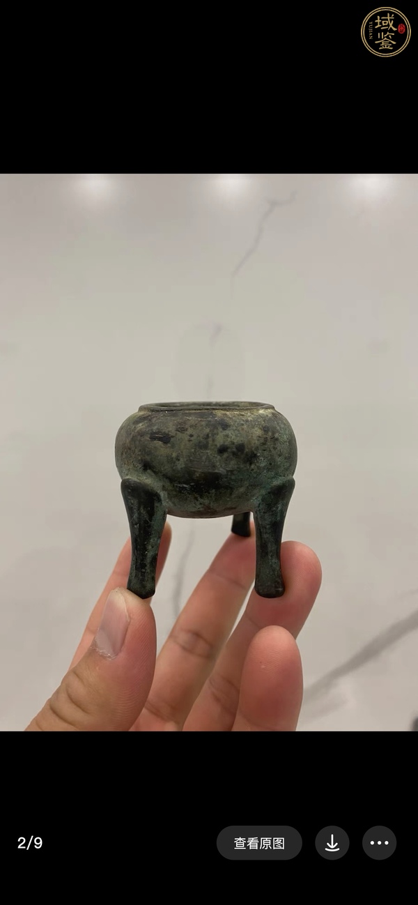 古玩銅器銅爐真品鑒賞圖