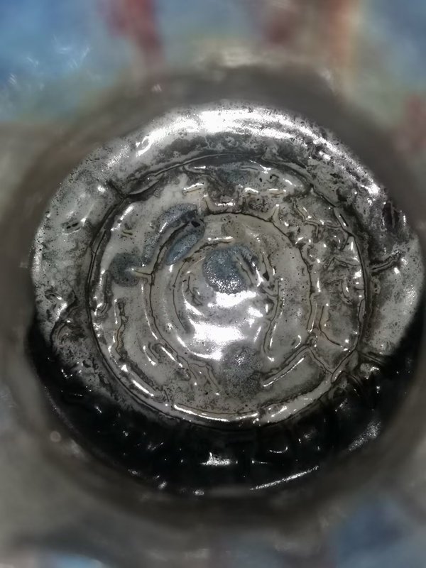古玩陶瓷建國瓷廠鈞紅窯變釉荸薺瓶拍賣,當前價格35000元