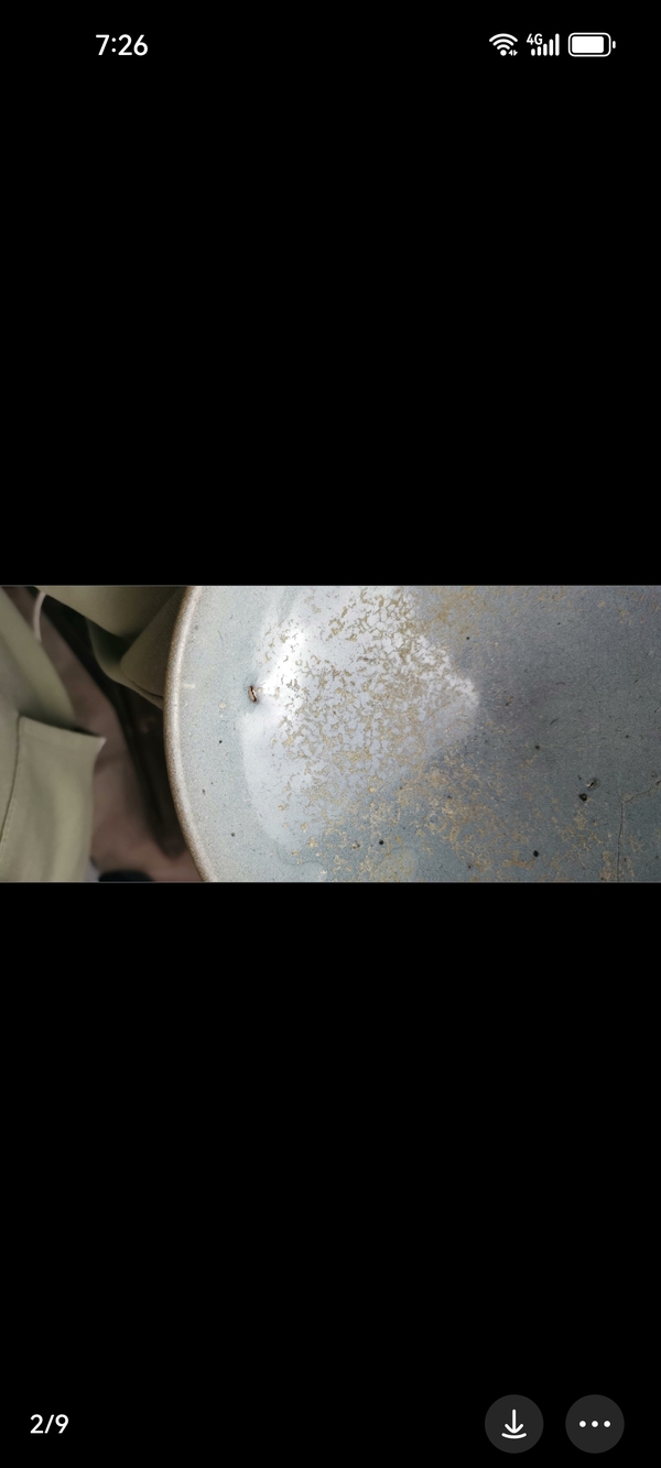 古玩陶瓷鈞窯天藍釉大碗漂亮大氣。金代的大碗。拍賣,當前價格38999元