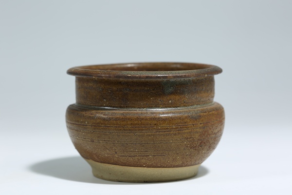 古玩陶瓷贛州窯褐釉香爐拍賣,當前價格2500元
