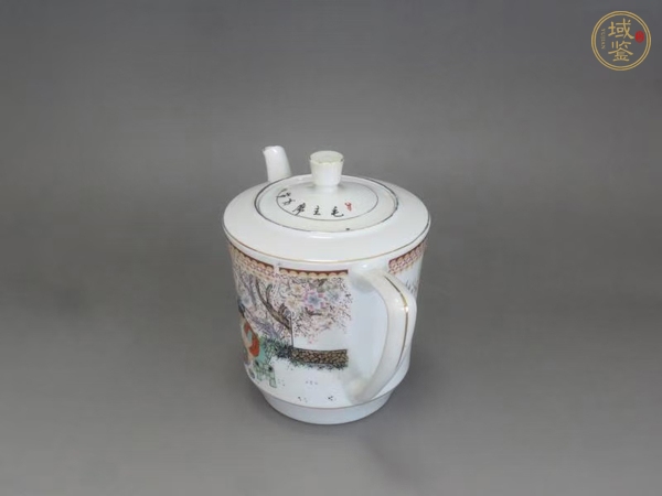 古玩陶瓷70.80年代·粉彩人物紋壺真品鑒賞圖