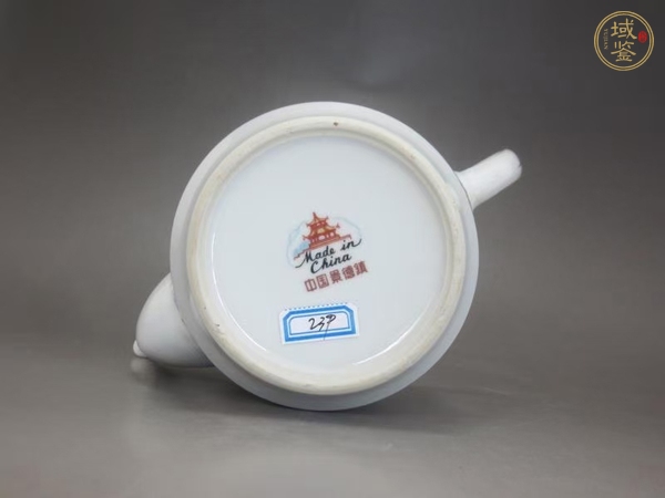 古玩陶瓷70.80年代·粉彩人物紋壺真品鑒賞圖