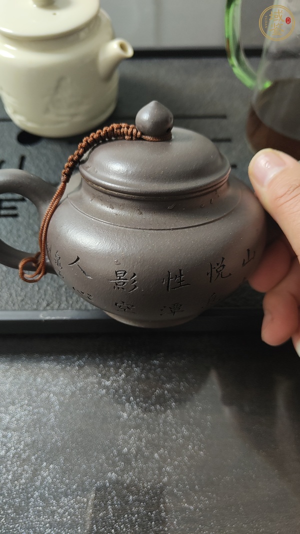 古玩雜項(xiàng)紫砂壺真品鑒賞圖