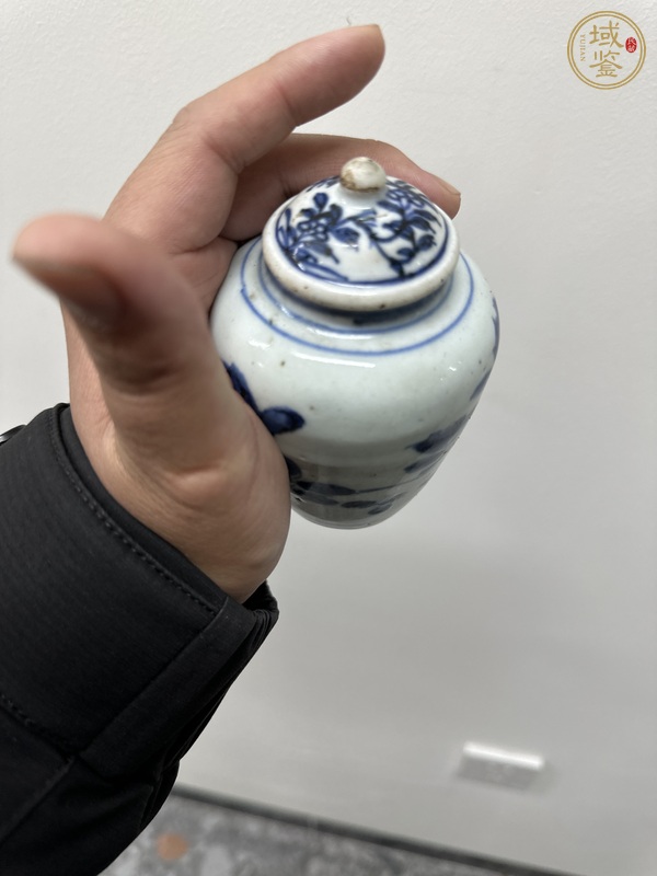 古玩陶瓷青花蓋罐真品鑒賞圖