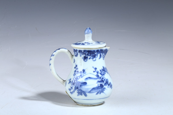 古玩陶瓷清康熙·青花花卉紋奶壺拍賣，當(dāng)前價格1785元