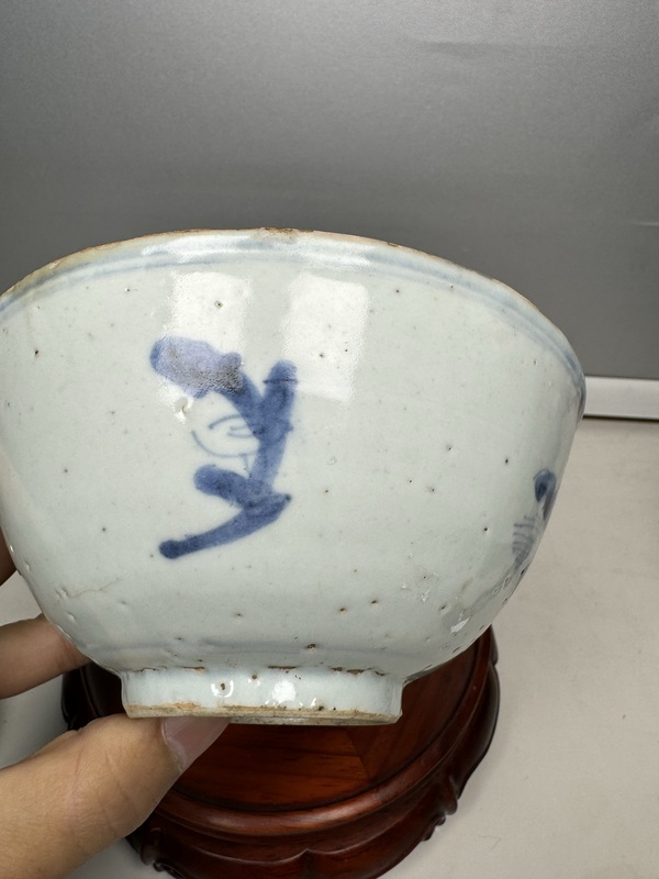 古玩陶瓷摩羯龍紋青花碗拍賣,當(dāng)前價(jià)格2600元