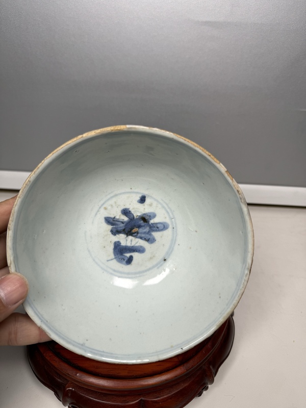 古玩陶瓷摩羯龍紋青花碗拍賣,當(dāng)前價(jià)格2600元