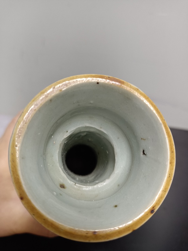 古玩陶瓷青花蒜頭瓶拍賣,當前價格6888元