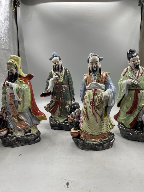 古玩陶瓷人物塑像拍賣,當前價格2600元