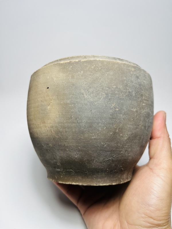 古玩陶瓷唐代精制壽字紋儲茶罐拍賣,當(dāng)前價(jià)格3600元