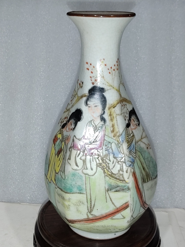 古玩雜項(xiàng)玉壺春瓶拍賣,當(dāng)前價(jià)格280元