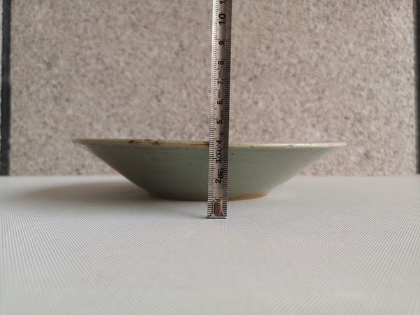 古玩陶瓷龍泉青瓷青花花卉盤拍賣,當(dāng)前價(jià)格580元