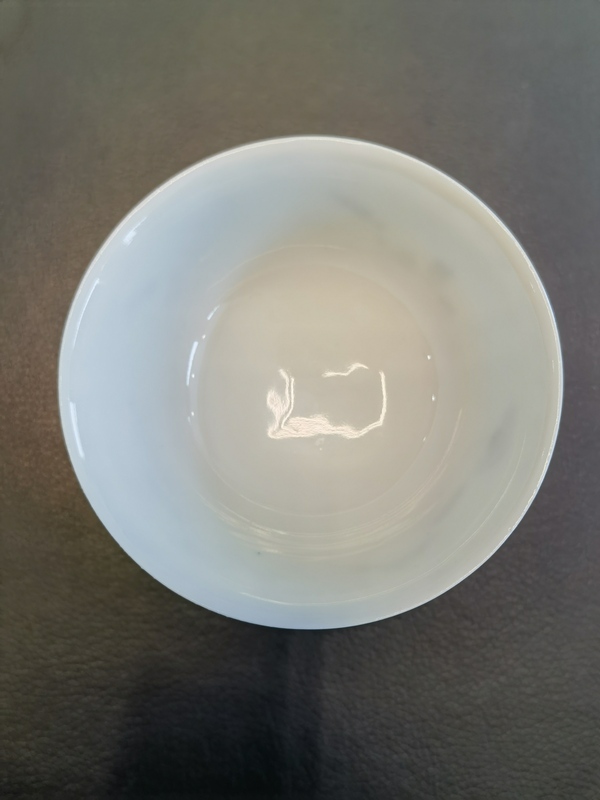 古玩陶瓷大清光緒年製本朝官窯款青花花卉紋茶碗拍賣,當前價格3500元