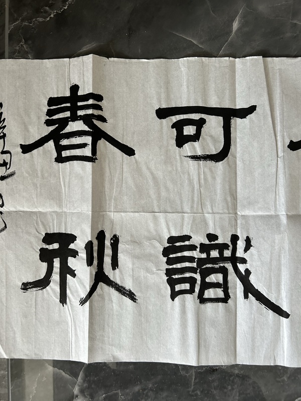 古玩字畫掌斌《隸書》拍賣,當前價格398元